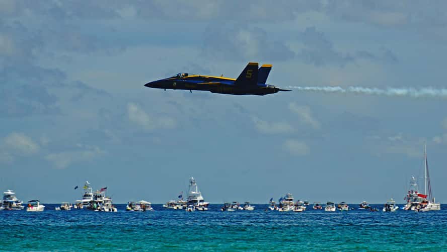 Blue Angels Air Show @ Pensacola Beach