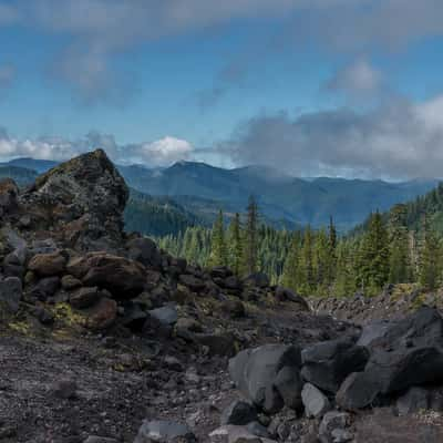 Boulder Field at Mt. St. Helens, USA