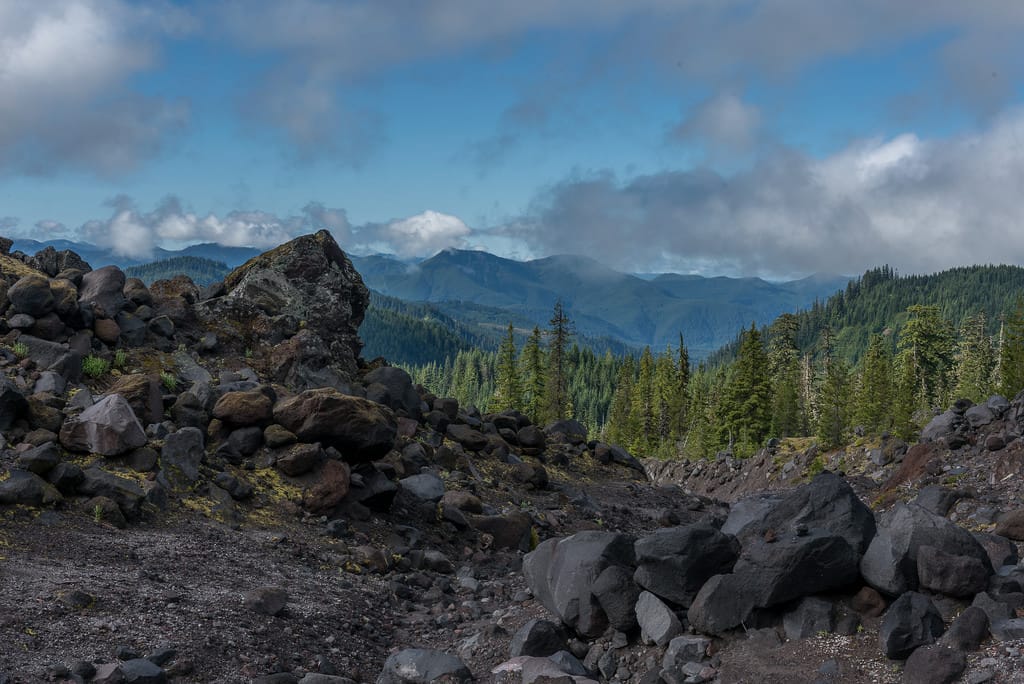 Boulder Field at Mt. St. Helens, USA