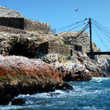 Bridge on Playa Atenas, Peru
