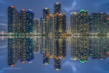 Busan | Skyline reflections