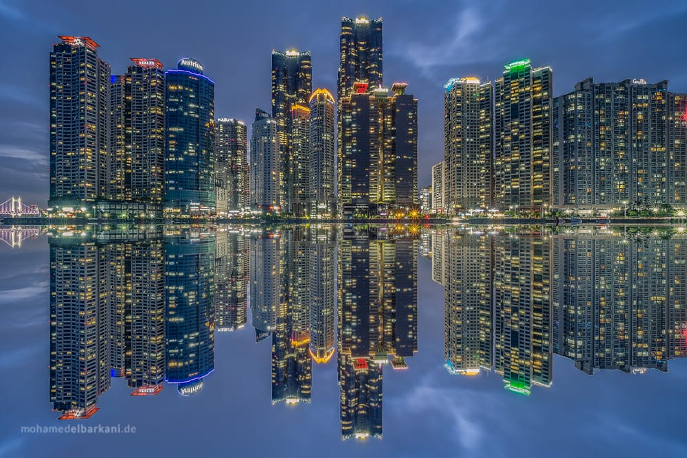 Busan | Skyline reflections, South Korea