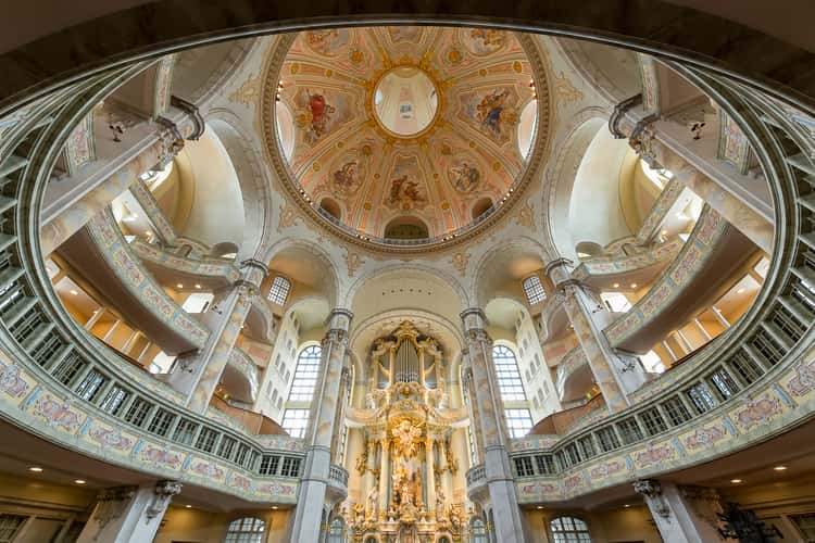 Frauenkirche (eng: Church of our lady), Dresden