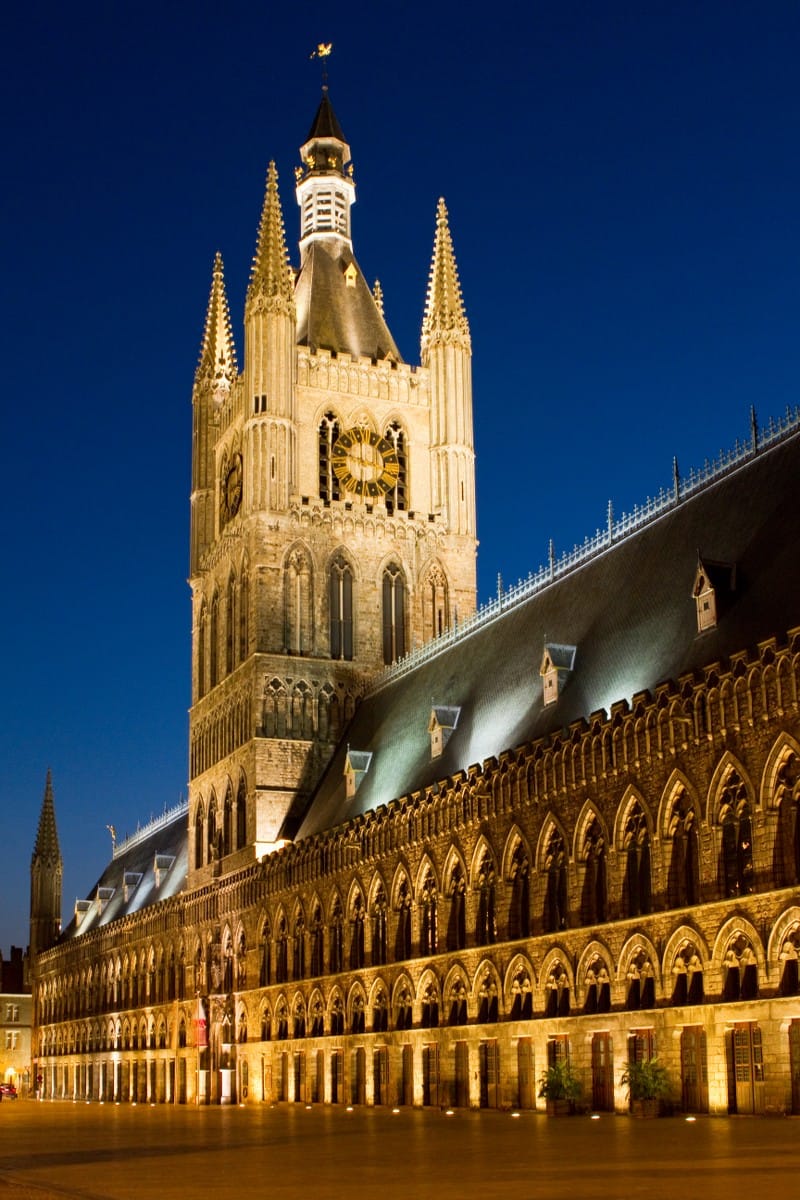Cloth Hall, Ypres (Ieper), Belgium