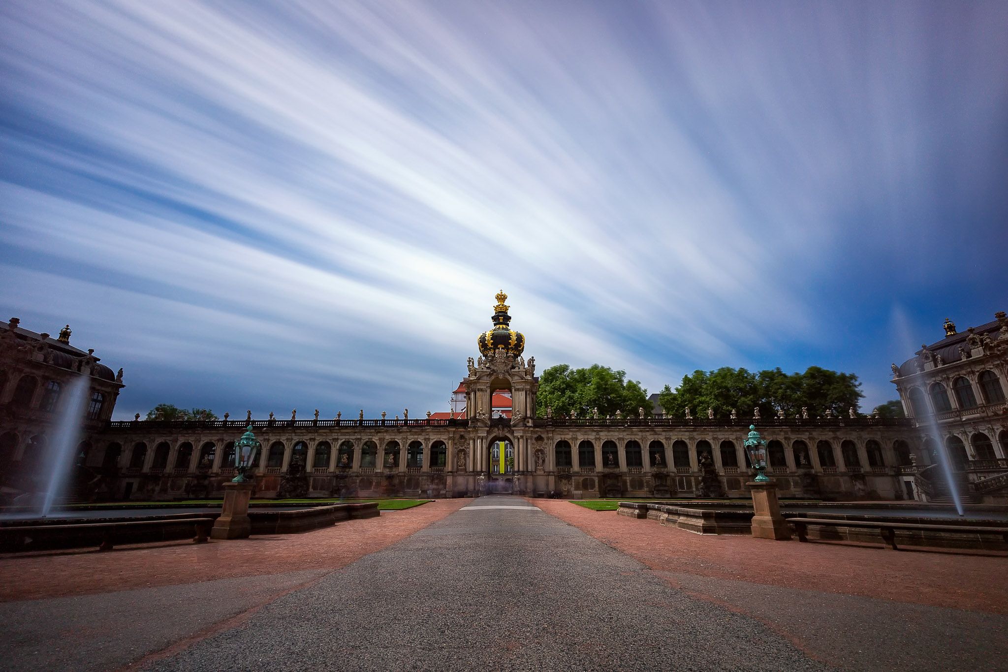 Crown Gate, Dresden, Germany