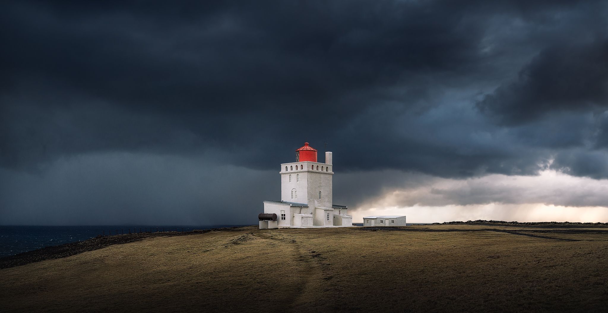 Dyrhólaeyjarviti Lighthouse, Iceland