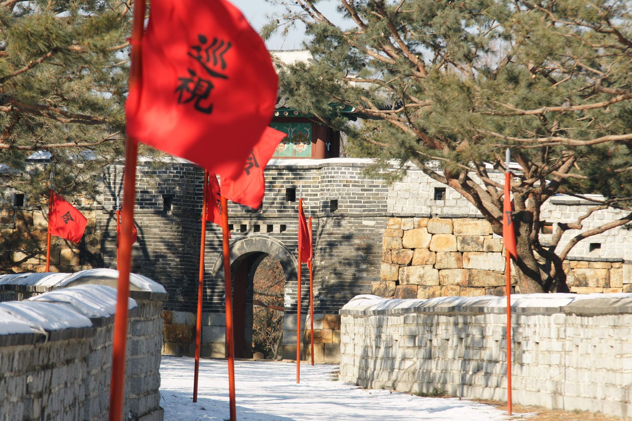 서장대 - Festung Hwaseong, South Korea