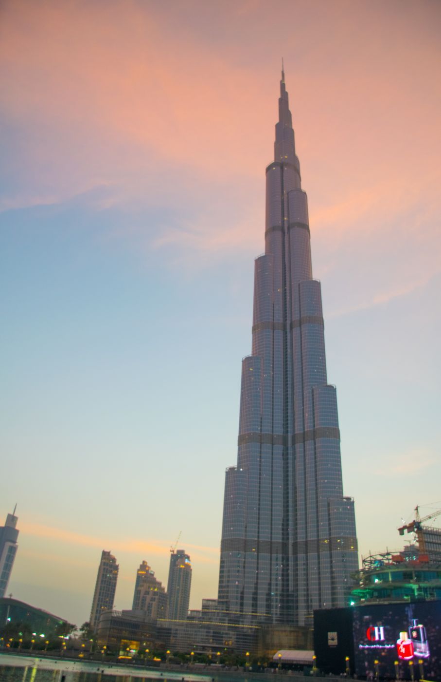 Fountain at Burj Khalifa, United Arab Emirates