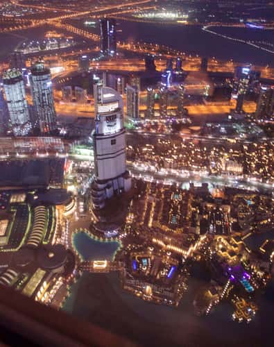 View from Burj Khalifa