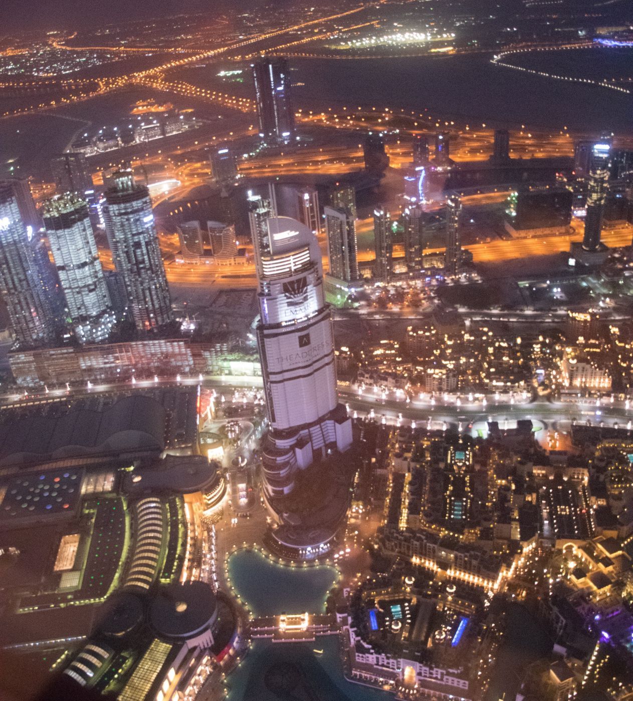 View from Burj Khalifa, United Arab Emirates