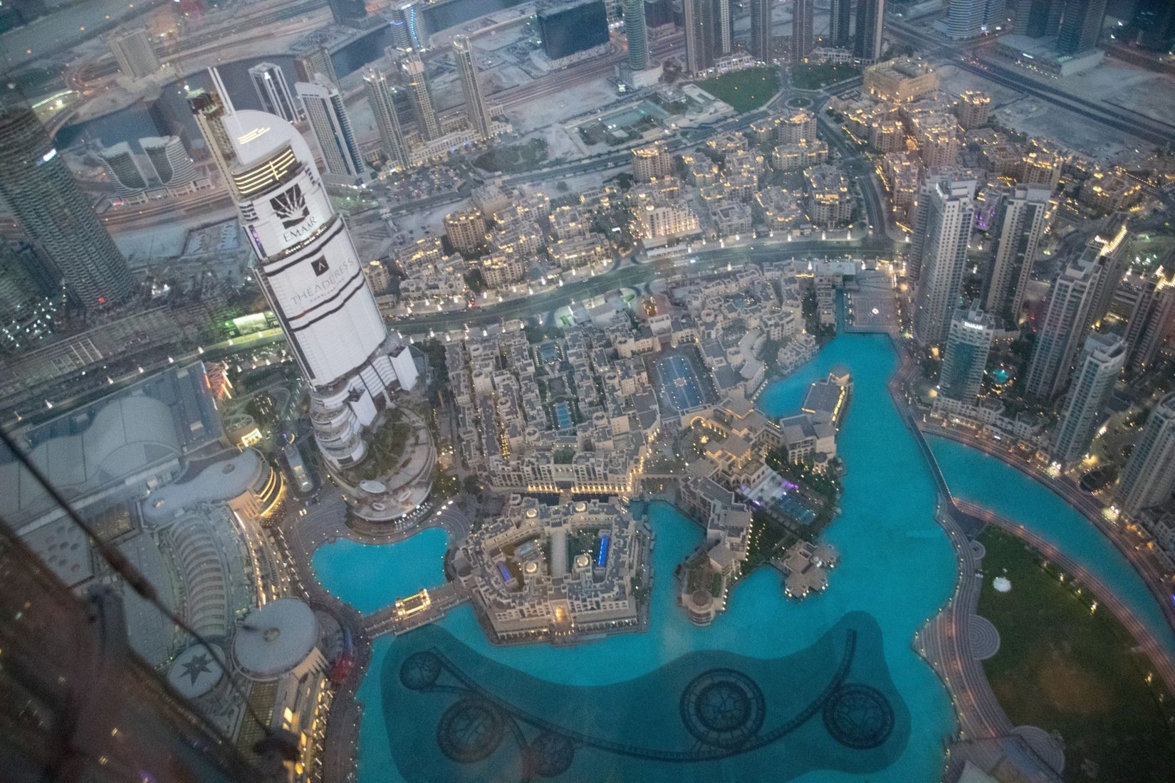 View from Burj Khalifa, United Arab Emirates