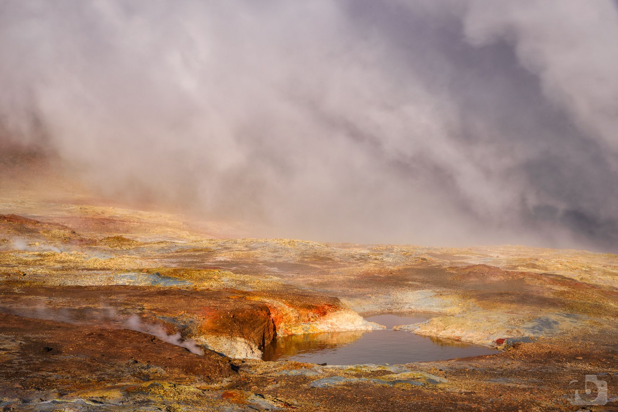 Gunnuhver hot spring, Iceland