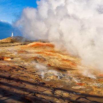 Gunnuhver hot spring, Iceland