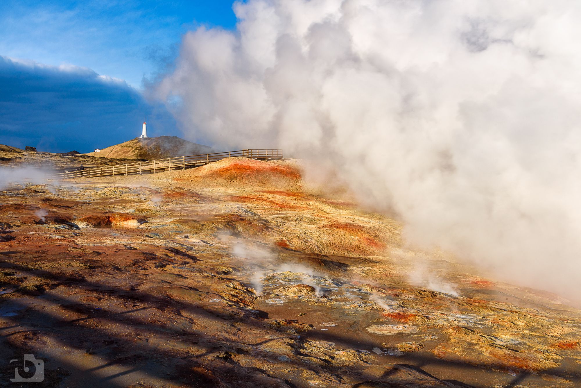 Gunnuhver hot spring, Iceland