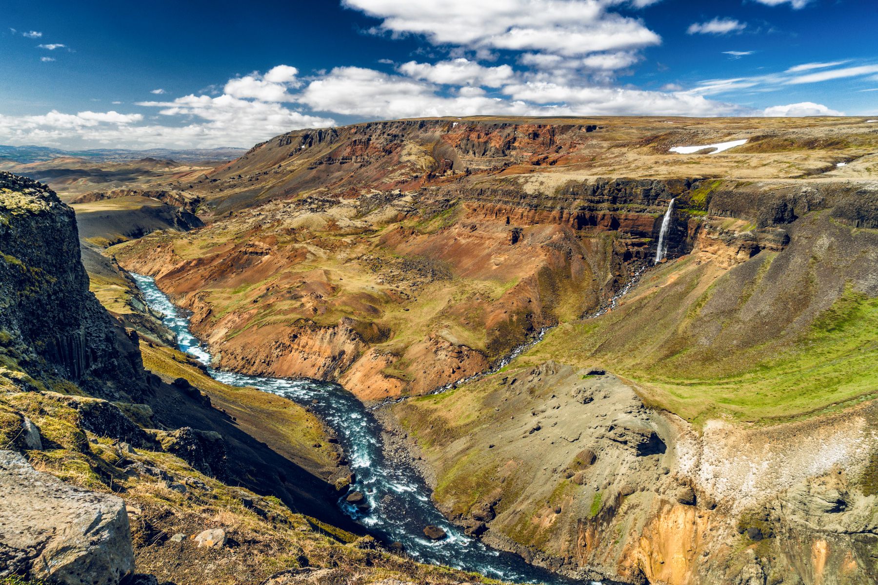 Haifoss waterfall, Iceland
