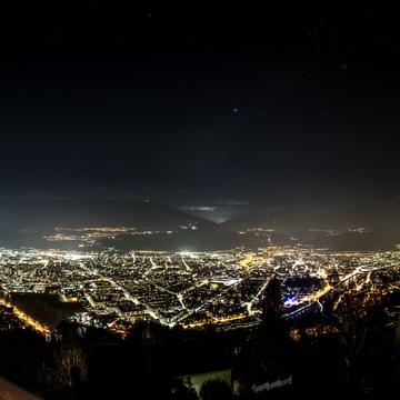 Innsbruck by night, Austria