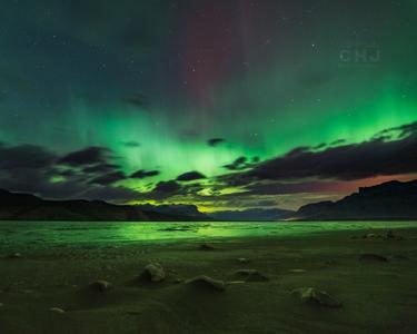 Northern Lights at Jasper Lake
