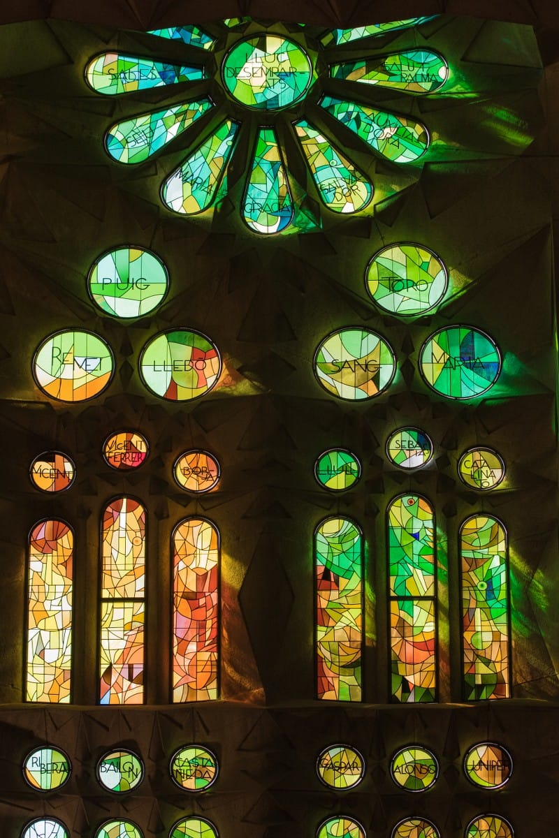 La Sagrada Familia, Barcelona, Spain