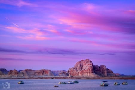 Lake Powell sunset
