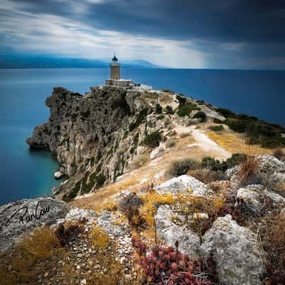 Lighthouse (Faros) Melagavi, Greece