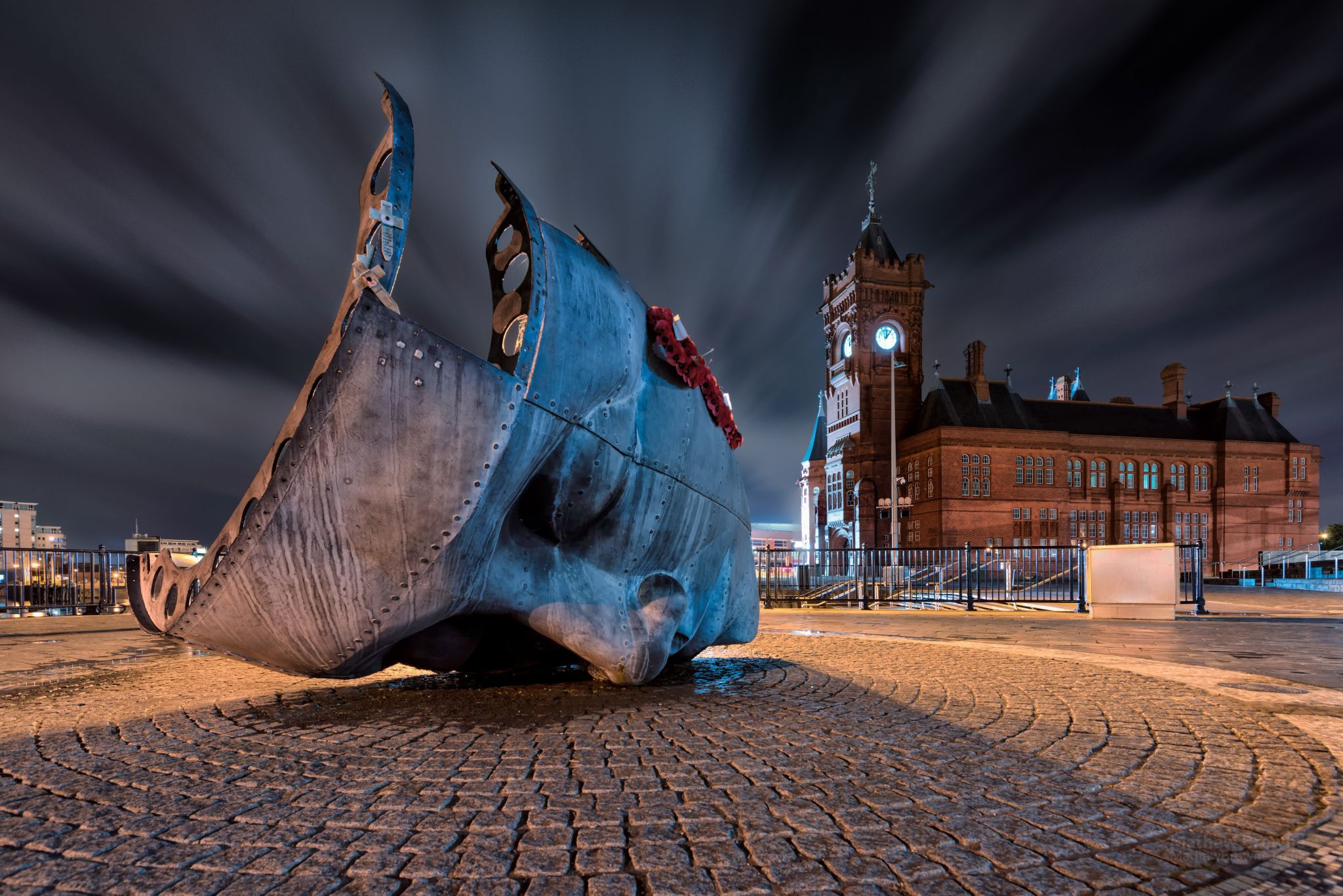 Merchant Seafarers' War Memorial, Cardiff, United Kingdom