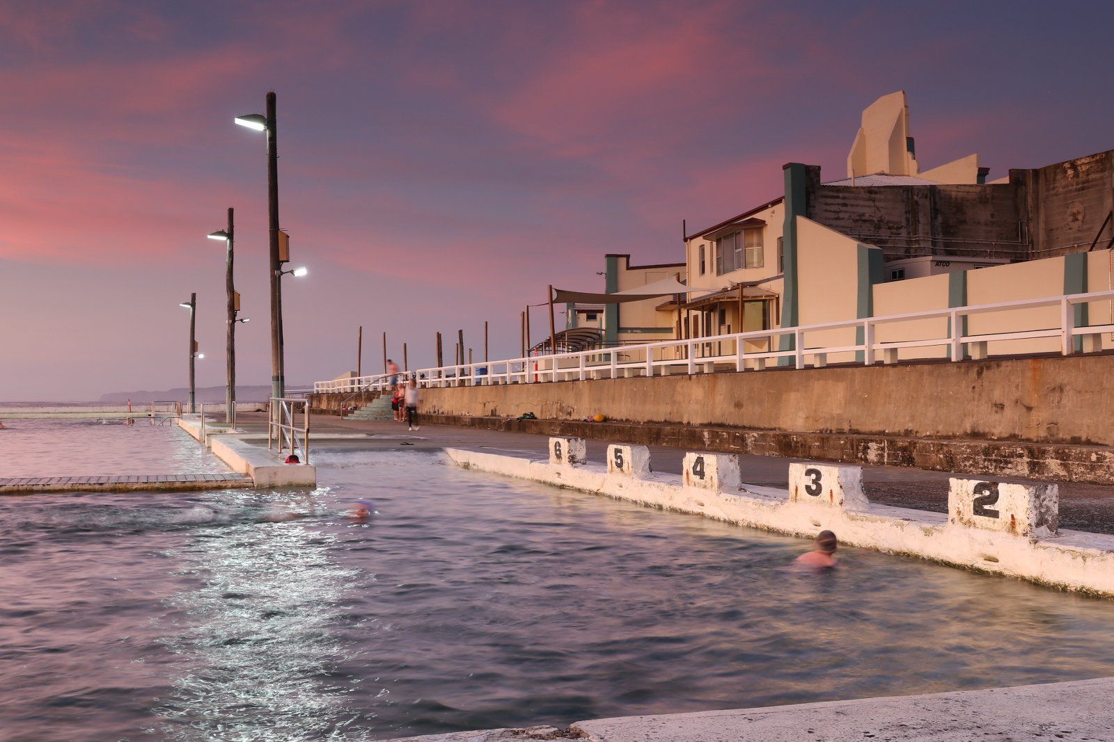Merewether Ocean Baths, Newcastle, New South Wales, Australia