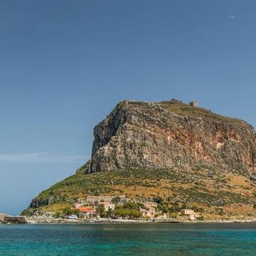 Monemvasia fortress island, Greece