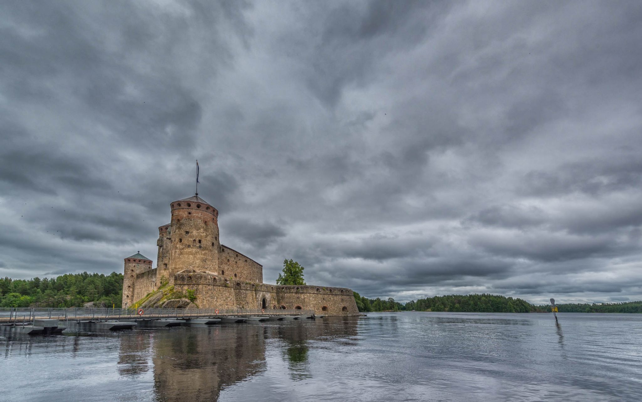 Olavinlinna medieval Castle, Finland