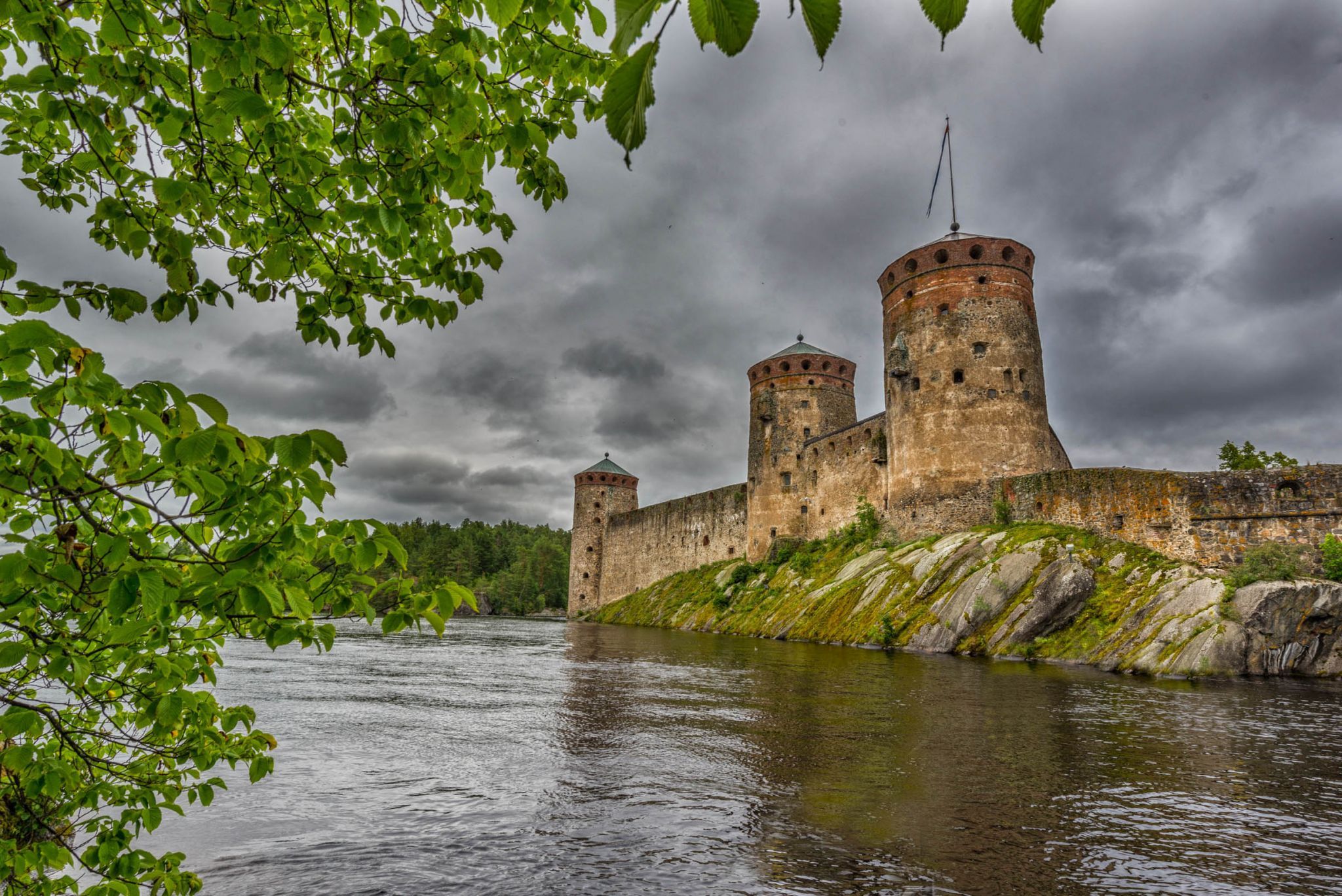 Olavinlinna medieval Castle, Finland
