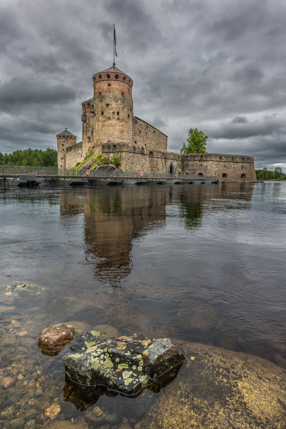 Olavinlinna medieval Castle, Finland