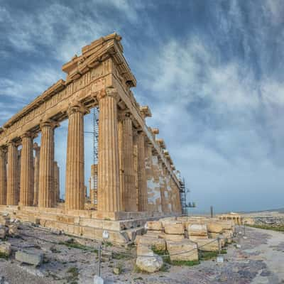 Parthenon on Acropolis of Athens, Greece