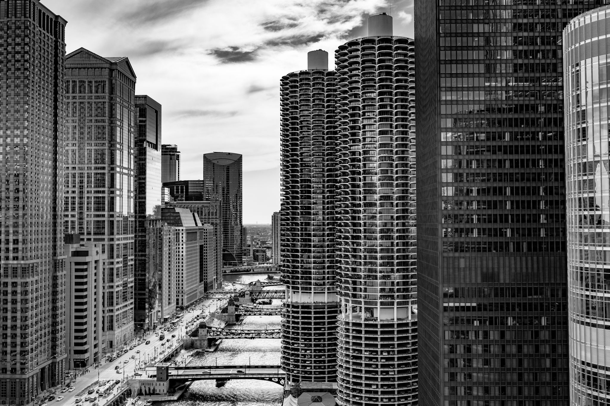 Rooftop of the London House Hotel, Chicago, USA