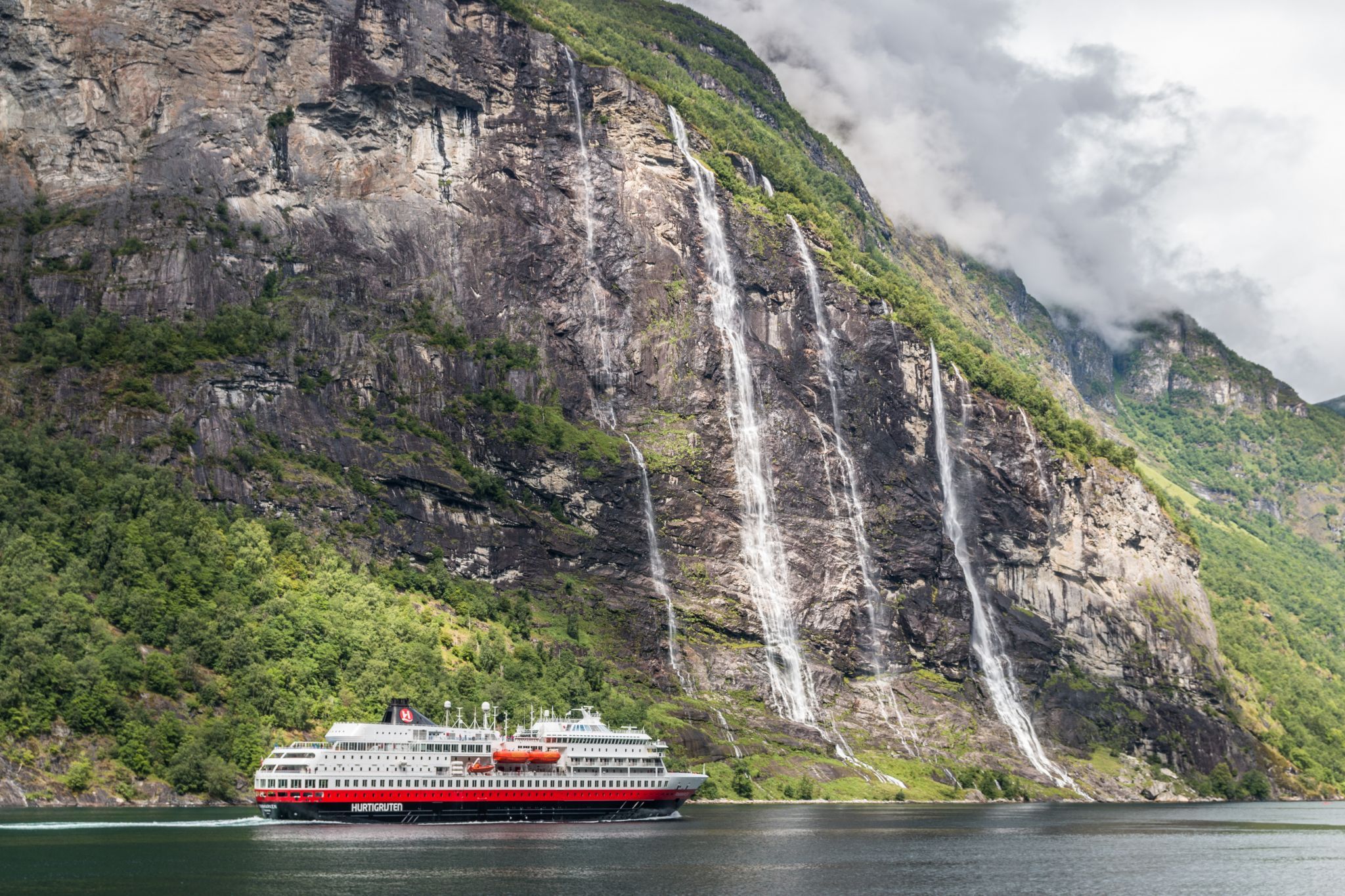 Seven Sisters, Geirangerfjorden, Norway