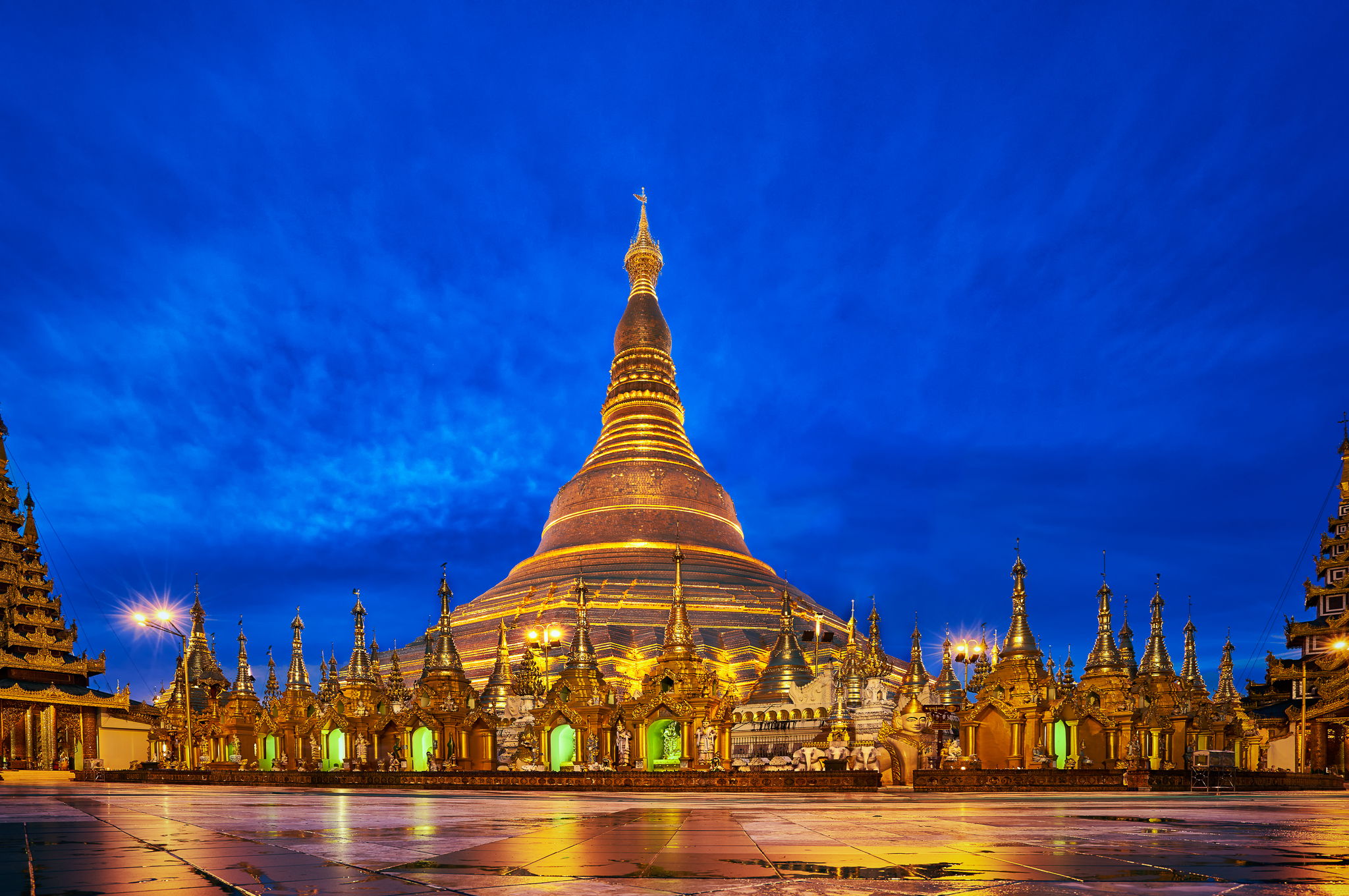 Shwedagon Pagoda, Myanmar