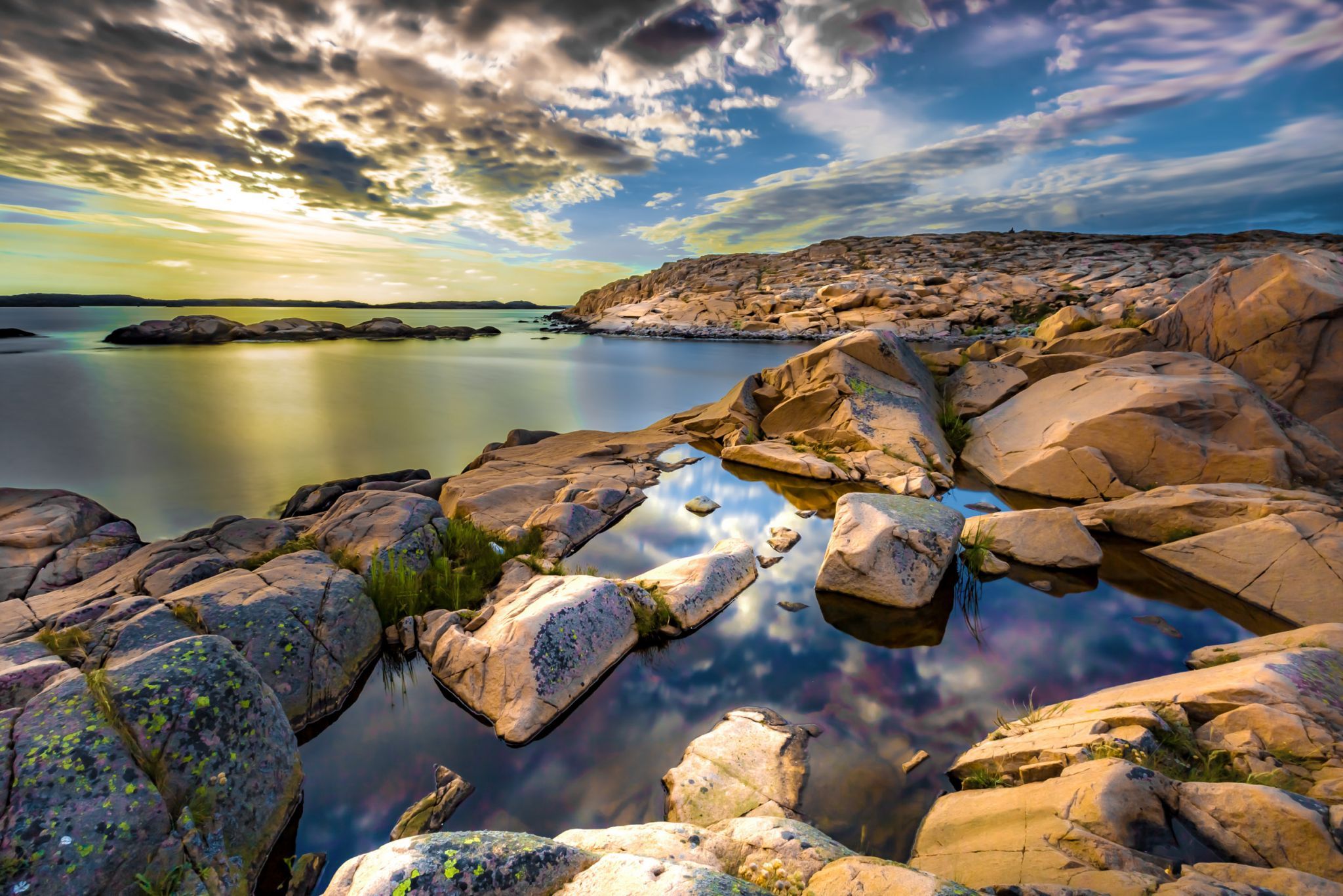 Valboholmen island, Sweden