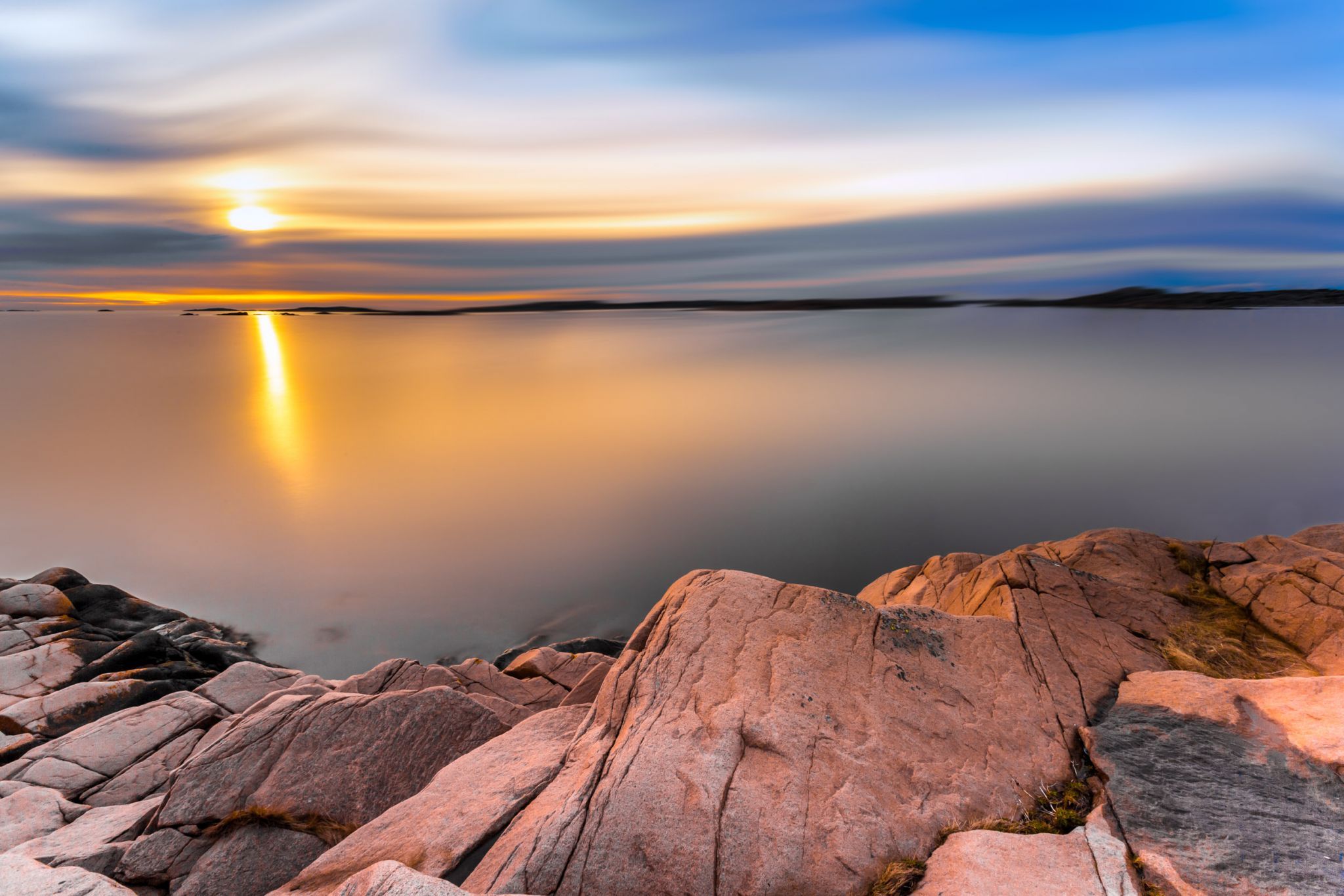 Valboholmen island, Sweden