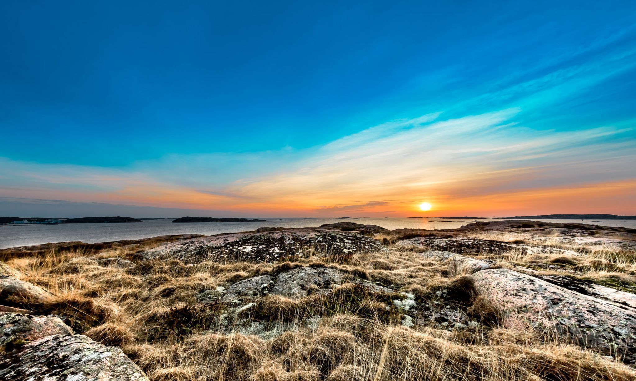 Valboholmen island, Sweden