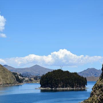 View from the Isla del Sol, Bolivia