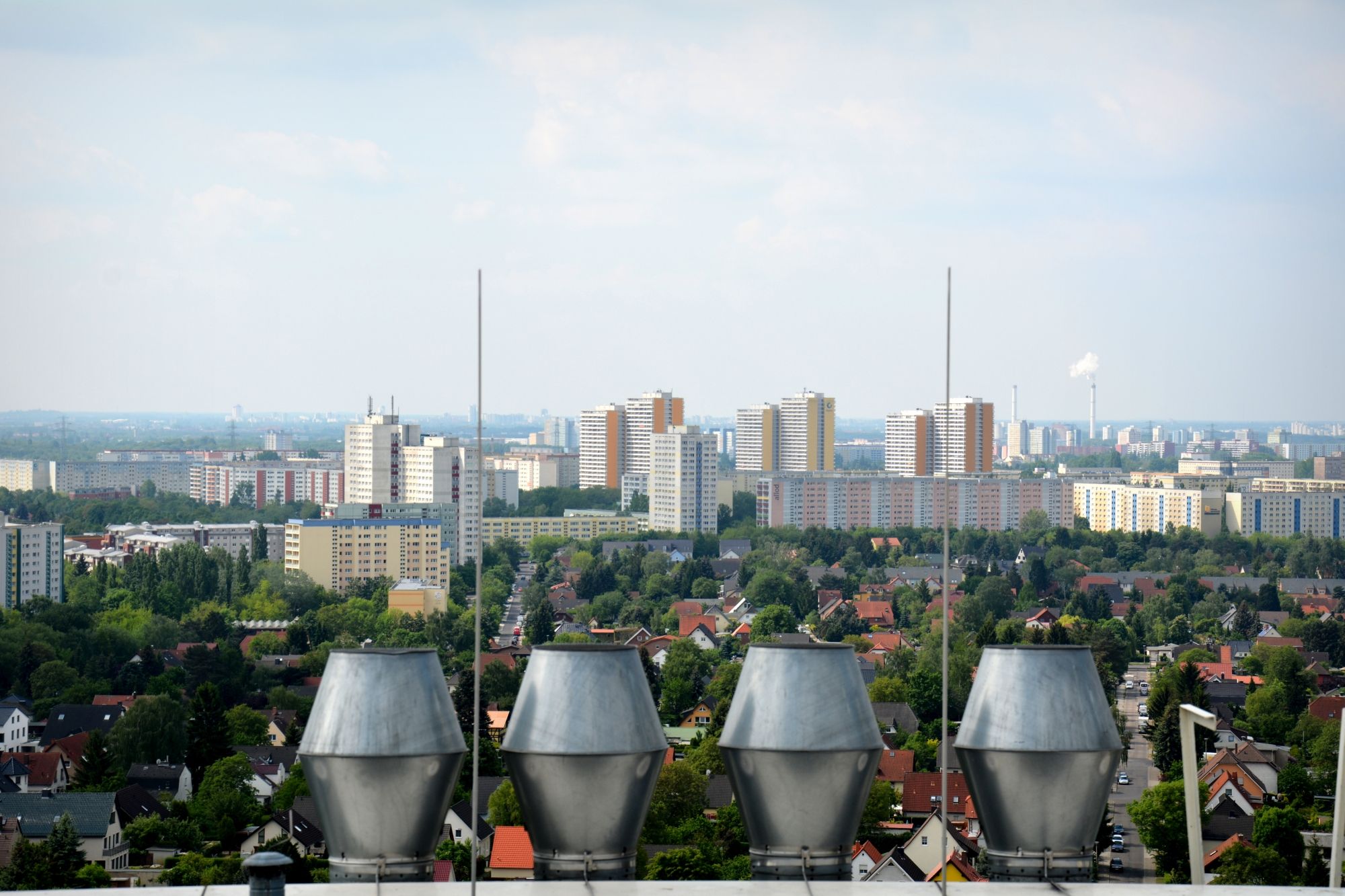 View from the Skywalk Marzahn, Germany