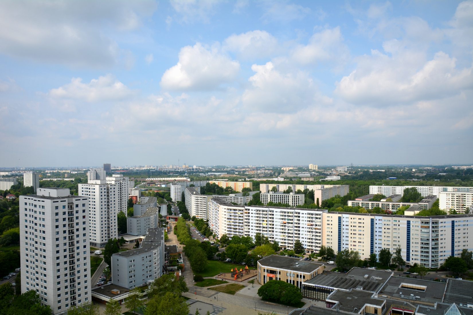 View from the Skywalk Marzahn, Germany