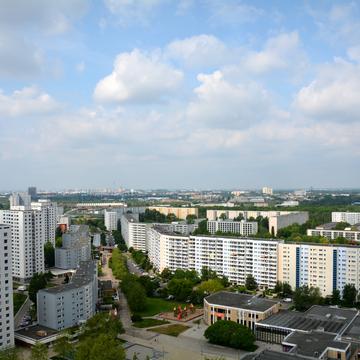 View from the Skywalk Marzahn, Germany