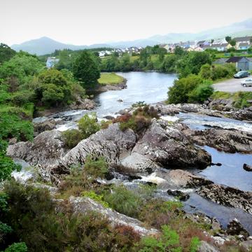 View on Sneem River, Ireland