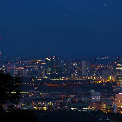 View over Kaisermühlen, Austria