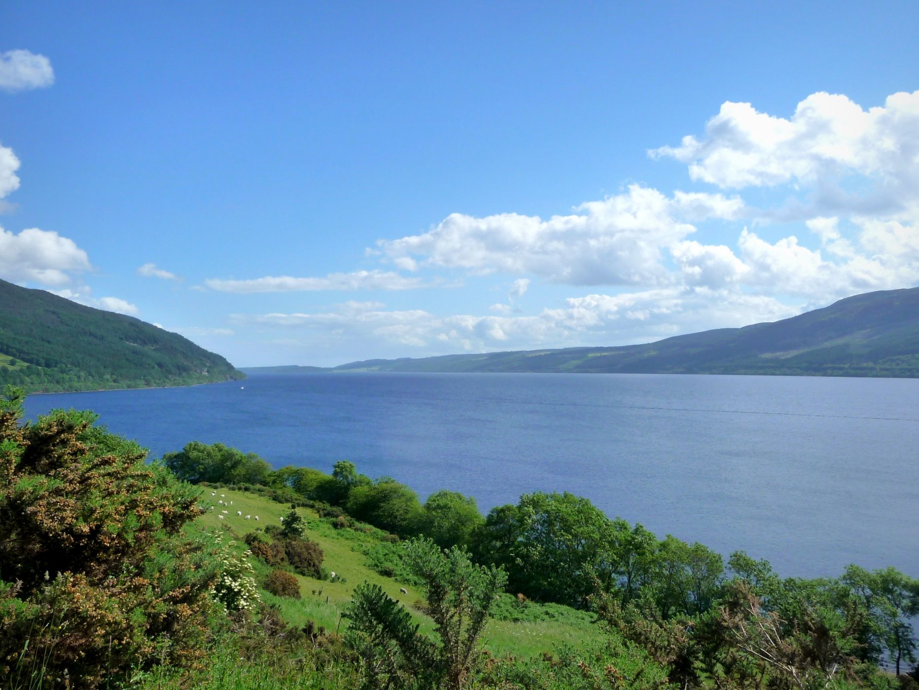 View to Loch Ness, United Kingdom