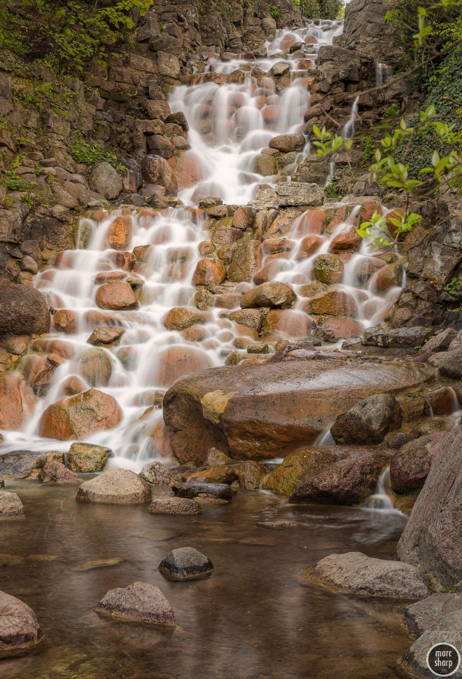 Viktoriapark Waterfall, Berlin, Germany