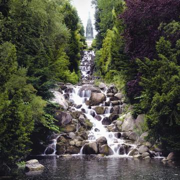 Viktoriapark Waterfall, Berlin, Germany