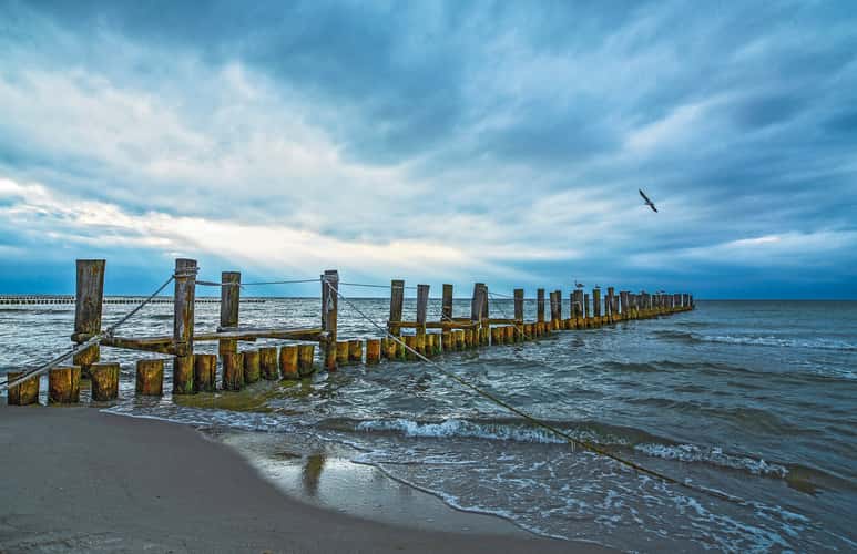 Weg ins Meer