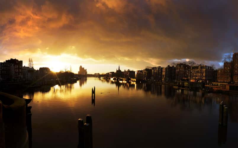 Amstel from Nieuwe Amstelbrug