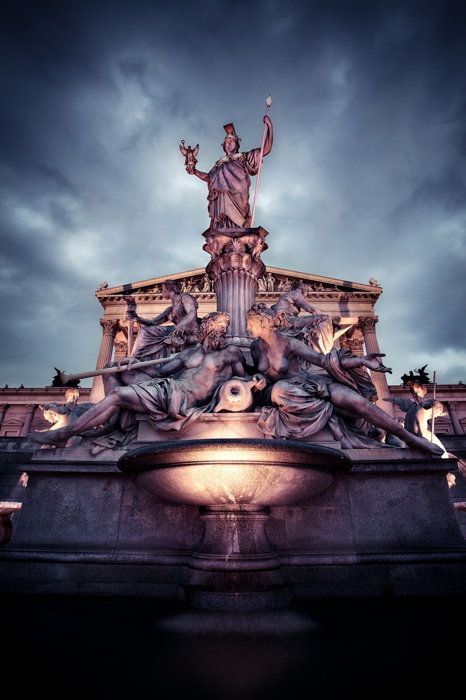 Austrian Parliament, Vienna, Austria