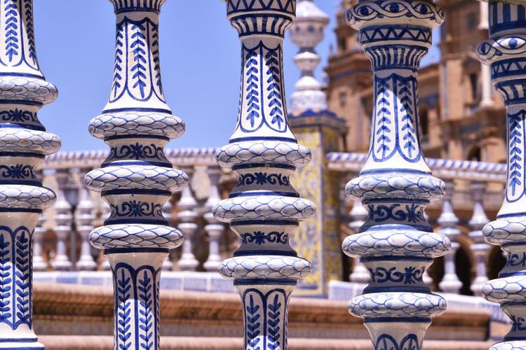 Azulejos Sevillanos, Plaza de Espana, Seville